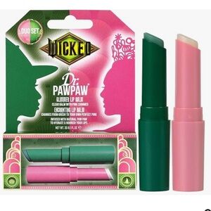 Wicked x dr pawpaw Glimmer Lip Balm Set